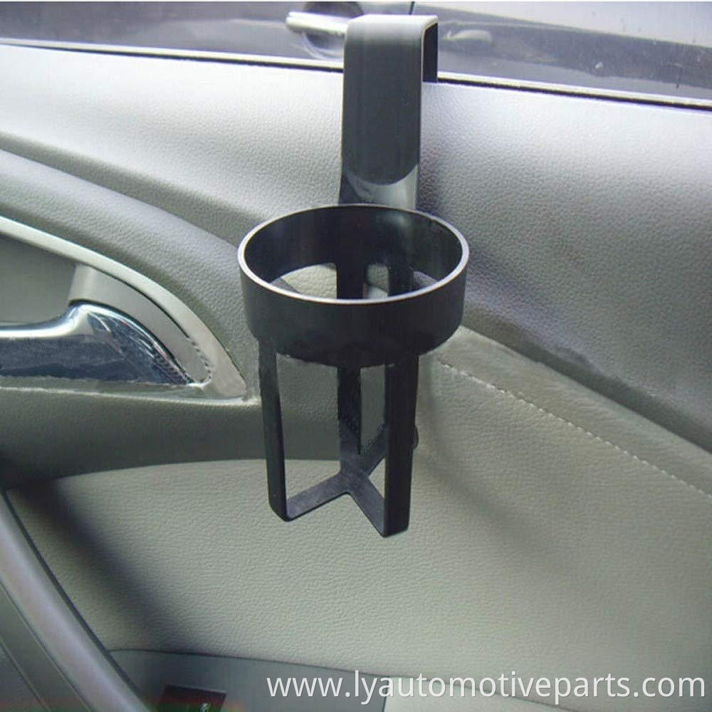 Black Auto Car Vehicle Cup Can Drink Bottle Holders Container Hook for Truck Interior Window Dash Mount